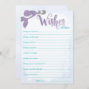 Search for lavender and teal baby shower invitations Mermaid