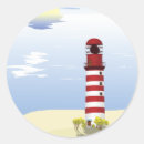 Search for red lighthouse stickers Beach