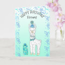 Search for llama birthday cards Blue