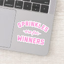 Search for winner stickers Typography