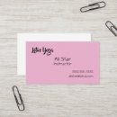 Search for lotus business cards Pink