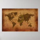 Search for parchment maps posters World