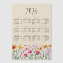 Search for watercolor calendars Greenery