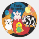 Search for barnyard animal stickers Kids