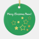 Search for nana christmas tree decorations Green