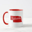 Search for nebraska state mugs Red