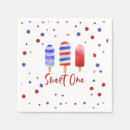 Search for red white and blue napkins For kids