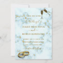 Search for white marble wedding invitations Qr code