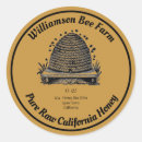 Search for raw honey labels Vintage
