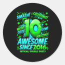 Search for double digits stickers Retro
