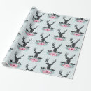Search for deer head wrapping paper Antlers