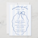 Search for preppy bridal shower invitations Blue and white