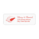 Search for coral wedding return address labels Beach