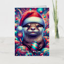 Search for otter christmas cards Ai generated