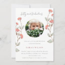Search for wreath birthday invitations Watercolor floral