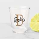 Search for monogram shot glasses Gold