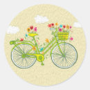 Search for floral bicycle stickers Vintage
