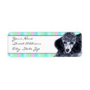 Search for toy poodle return address labels Miniature