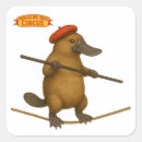 Search for platypus stickers Australia