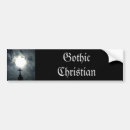 Search for gothic bumper stickers Cemetery