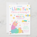 Search for llama unicorn invitations Llamacorn
