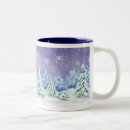 Search for winter wonderland snowflakes mugs White
