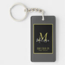 Search for initial charm key rings Acrylic