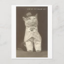 Search for vintage cat postcards Suit