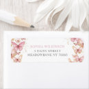 Search for sweet 16 return address labels Bat mitzvah