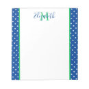Search for back to school notepads Green