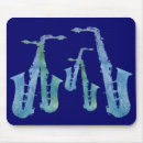 Search for saxophone mousepads Blues