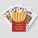 Search for fast food playing cards Funny