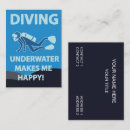Search for diving business cards Instructor