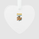 Search for pug christmas tree decorations Animal