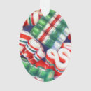 Search for peppermint christmas tree decorations Green