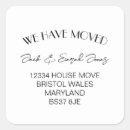 Search for calligraphy address stickers Black and white