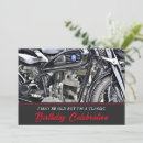 Search for motorbike invitations Red