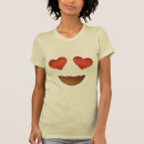 Search for heart eyes emoji tshirts Cute