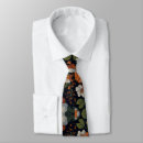 Search for orange flowers ties Vintage