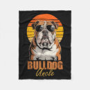Search for bulldog blankets Vintage