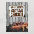 Search for funny family reunion invitations Barbecue