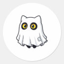 Search for ghost costume stickers Halloween cat