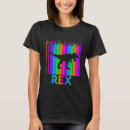 Search for tyrannosaurus tshirts Rainbow