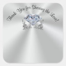 Search for 60th wedding stickers Silver