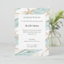 Search for aqua starfish invitations Beach