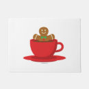 Search for gingerbread man doormats Red