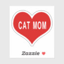 Search for cat mom stickers Heart