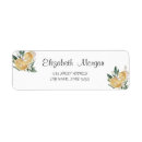 Search for desert flowers return address labels Watercolor