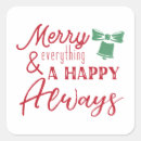 Search for merry everything stickers Xmas