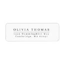 Search for professional return address labels Classic